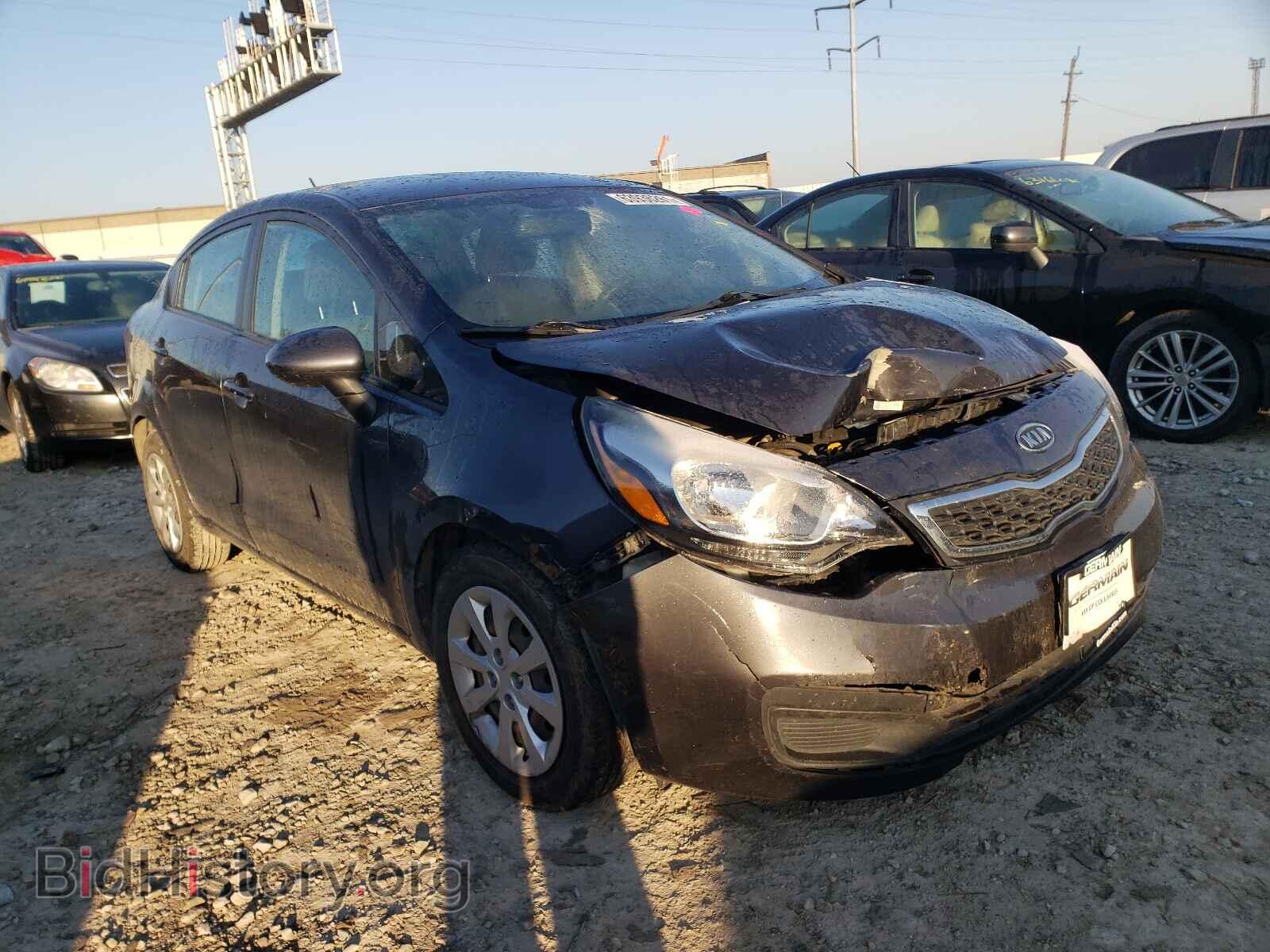 Фотография KNADN4A3XC6056111 - KIA RIO 2012