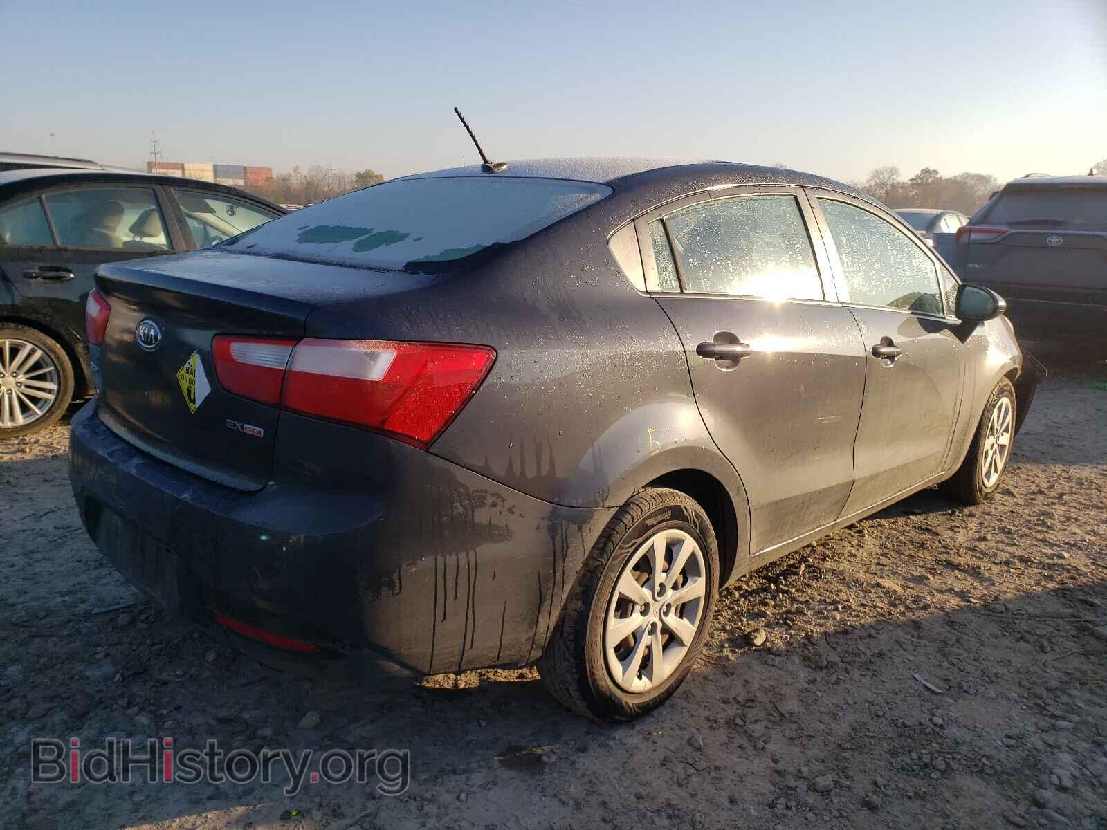 2012 KIA RIO - VIN: KNADN4A3XC6056111 - Фото 4
