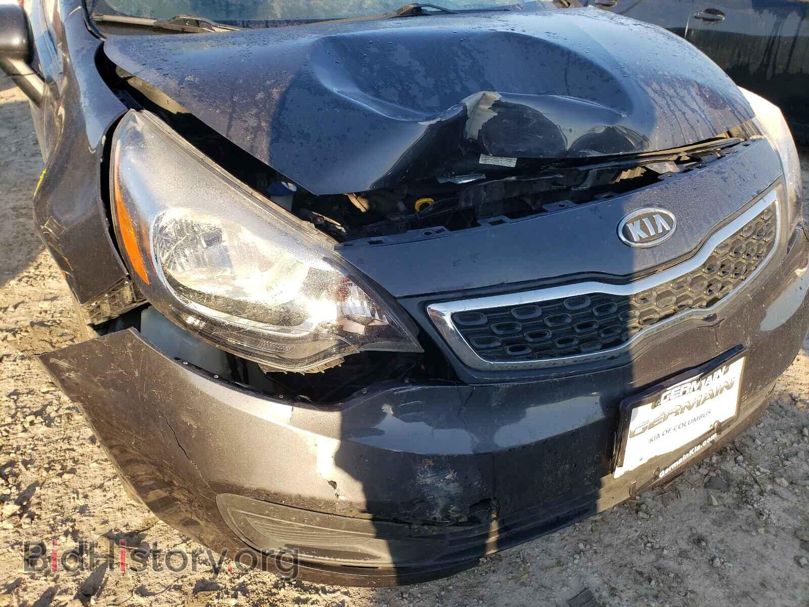 2012 KIA RIO - VIN: KNADN4A3XC6056111 - Фото 9