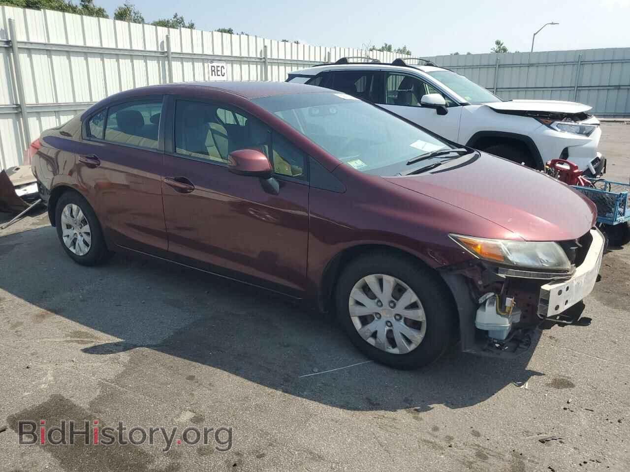 2012 HONDA CIVIC - VIN: 2HGFB2F57CH609140 - Фото 4