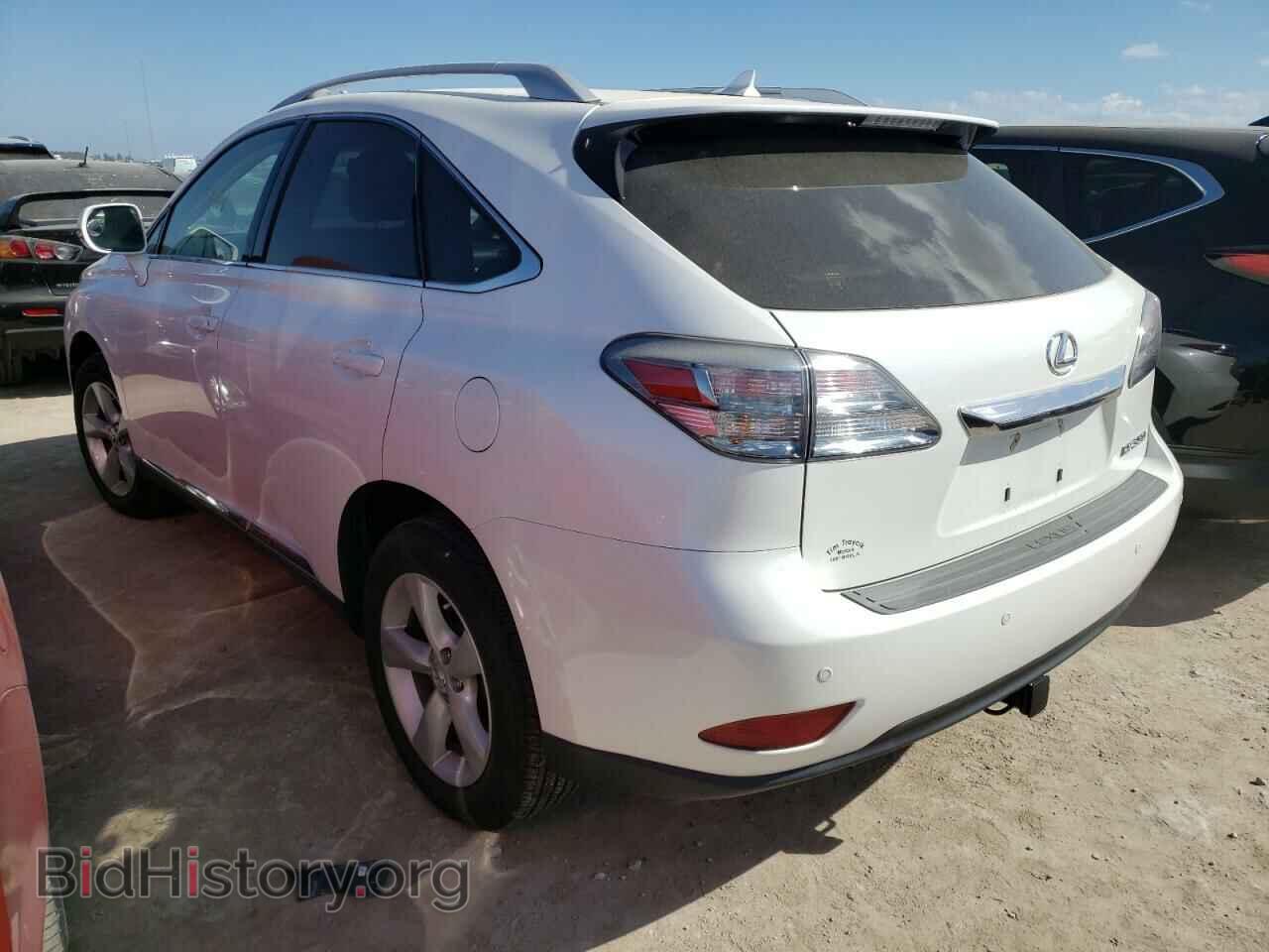 2012 LEXUS RX350 - VIN: JTJBK1BA7C2447588 - Фото 3