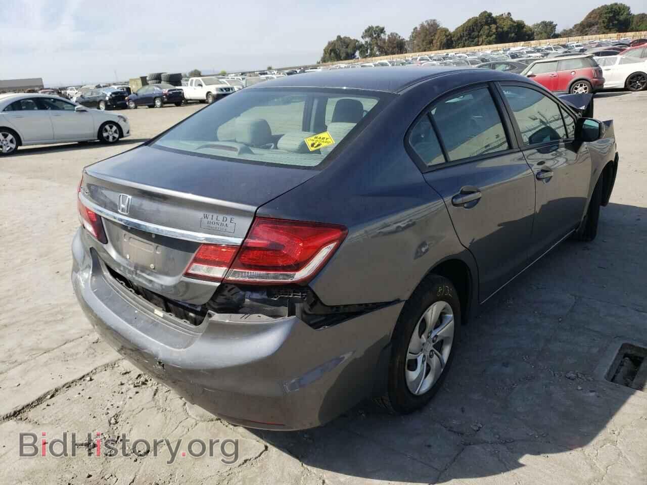 2013 HONDA CIVIC - VIN: 19XFB2F52DE096424 - Фото 4