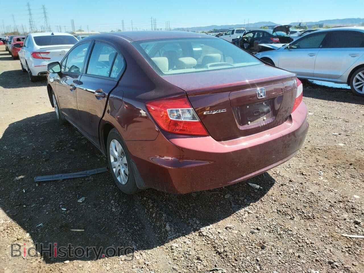 2012 HONDA CIVIC - VIN: 19XFB2F59CE073138 - Фото 3