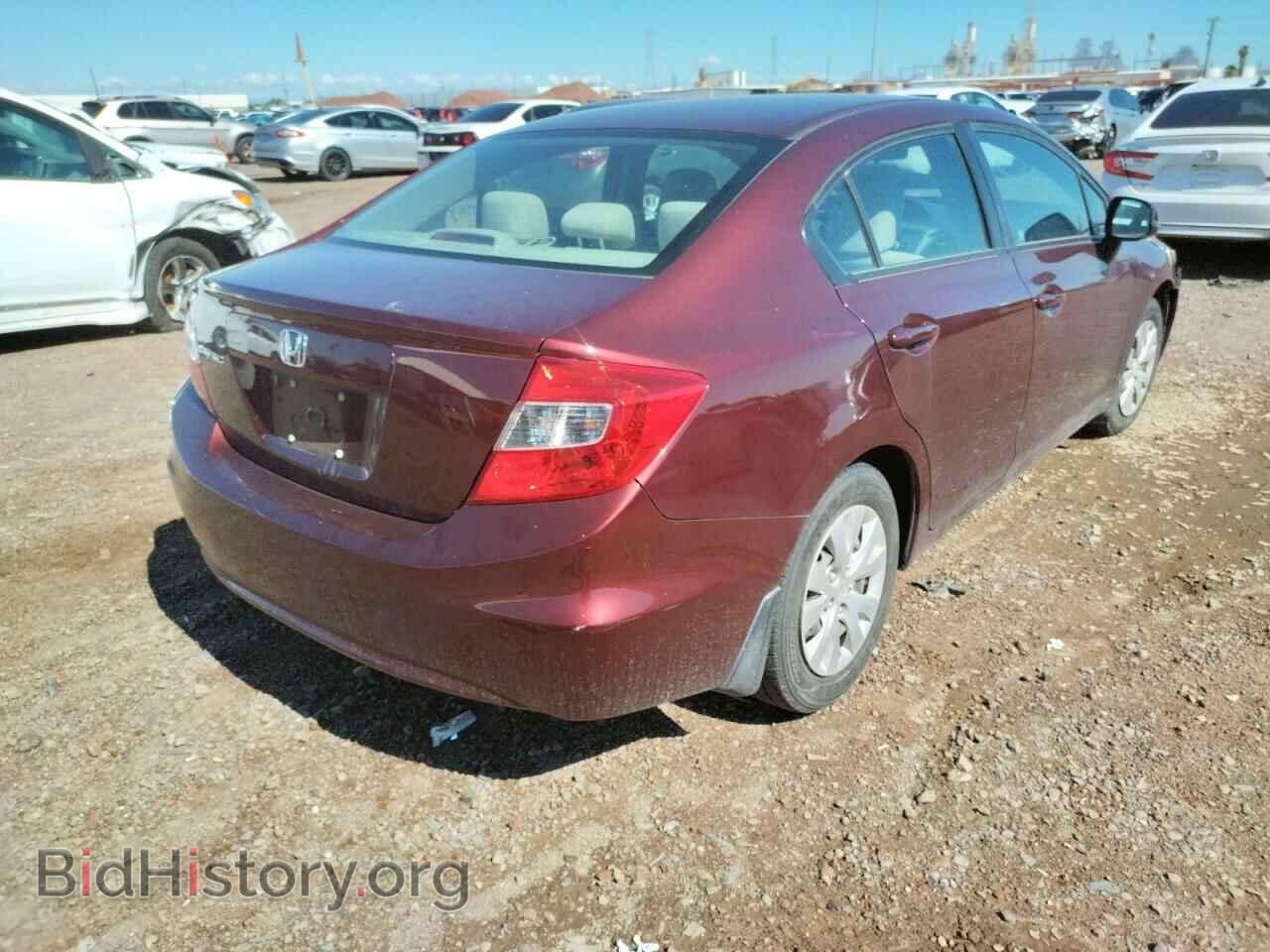 2012 HONDA CIVIC - VIN: 19XFB2F59CE073138 - Фото 4