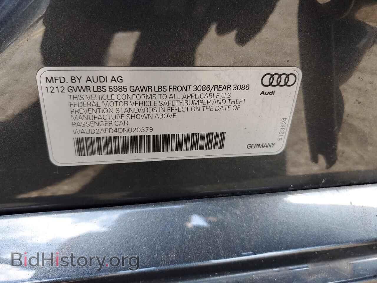 2013 AUDI S8 - VIN: WAUD2AFD4DN020379 - Photo 12