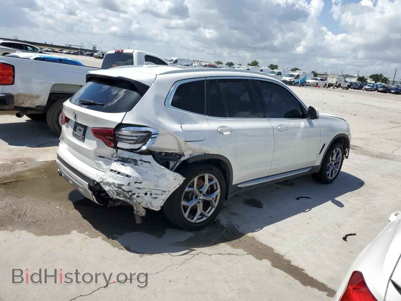 2021 BMW X3 - VIN: 5UXTY3C00M9F11262 - Фото 3