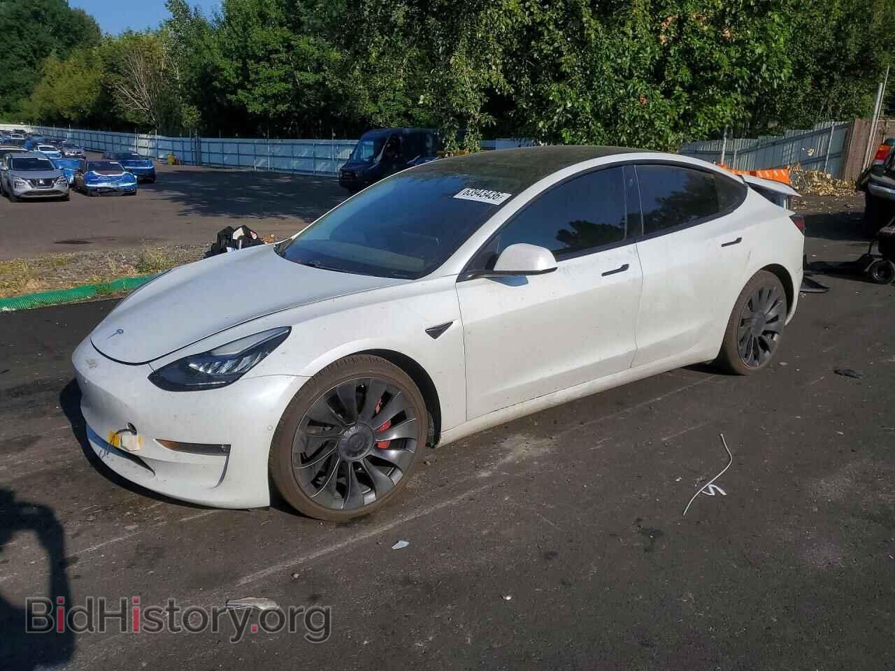 Photo 5YJ3E1EC2MF850887 - TESLA MODEL 3 2021