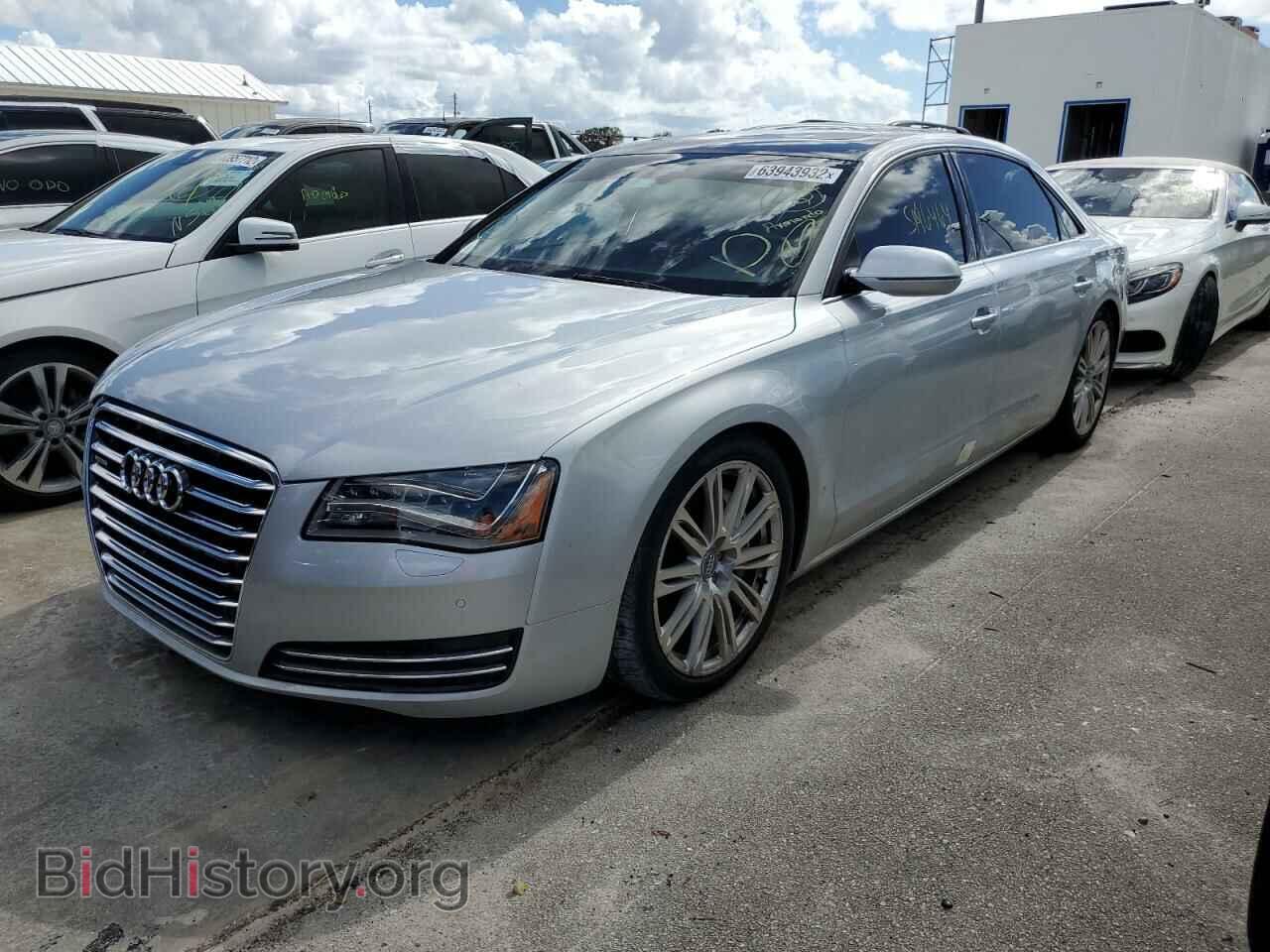 2012 AUDI A8 - VIN: WAURVAFD1CN003714 - Фото 2