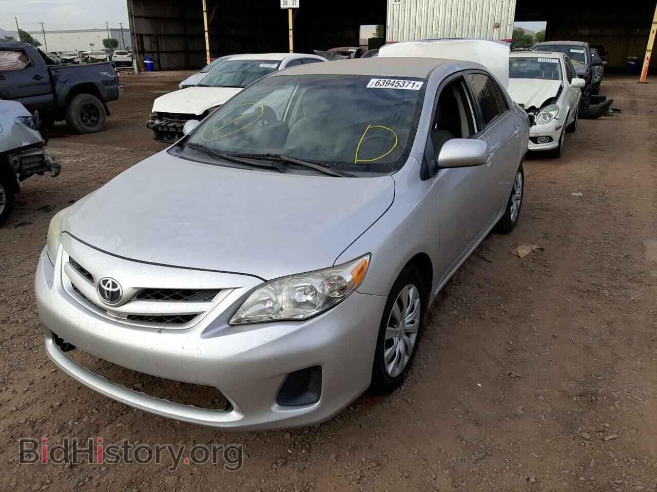 2012 TOYOTA COROLLA - VIN: 2T1BU4EEXCC877288 - Фото 2