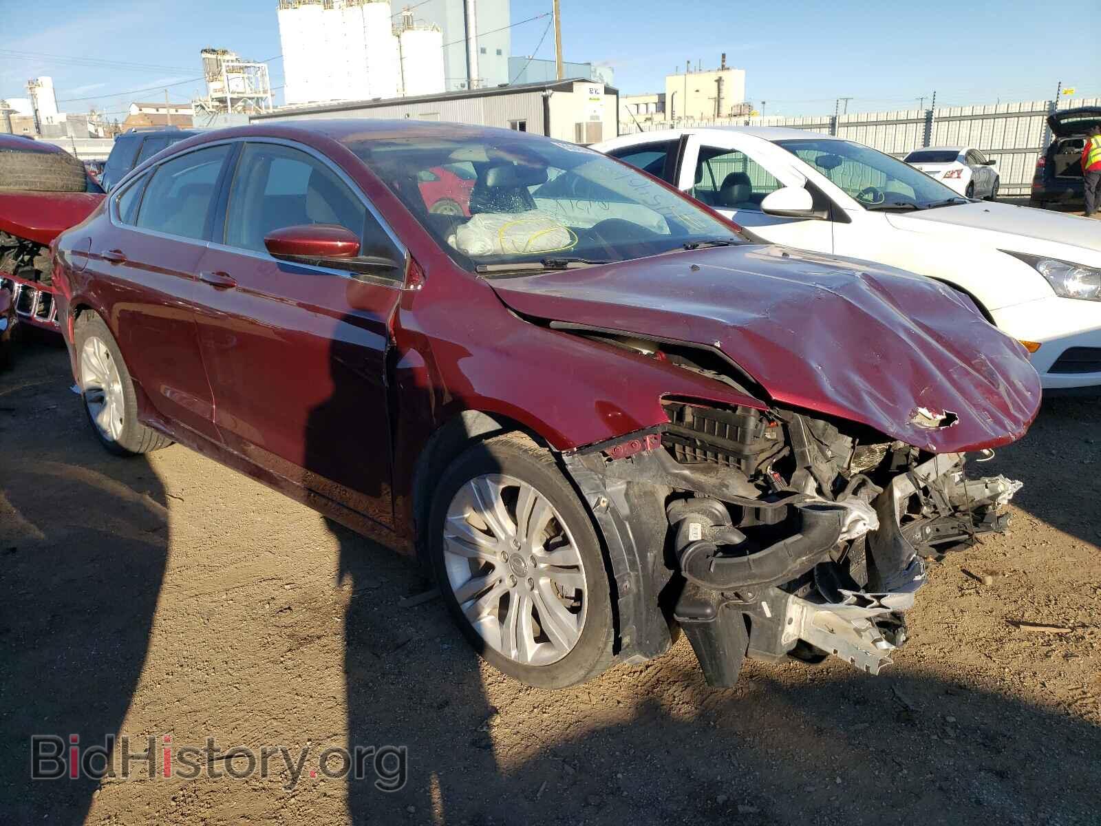 Фотография 1C3CCCAB7GN109370 - CHRYSLER 200 2016