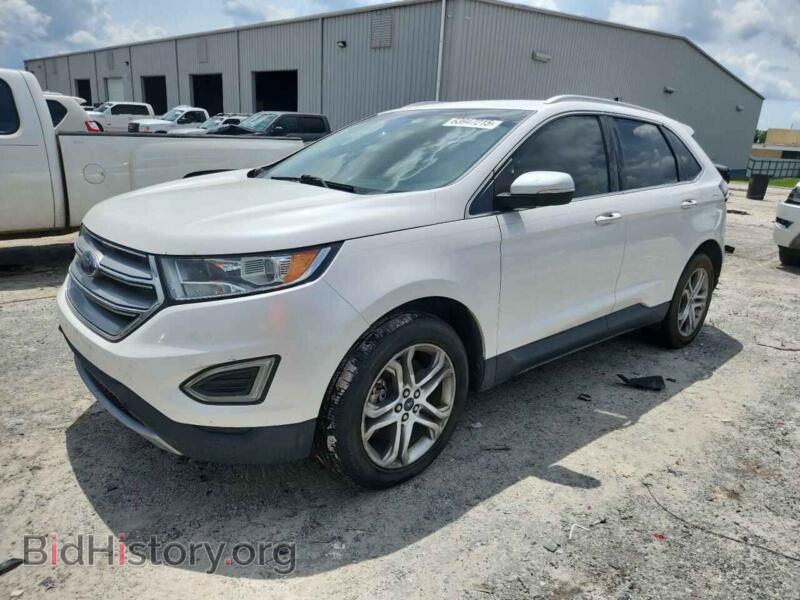 2015 Ford EDGE Titanium (VIN 2FMPK4K99FBB79668) — photo 1 of 13, Copart, damage: minor dents/scratches