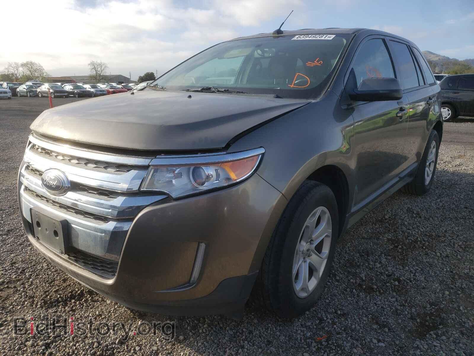 2013 FORD EDGE - VIN: 2FMDK3J99DBB12550 - Фото 2