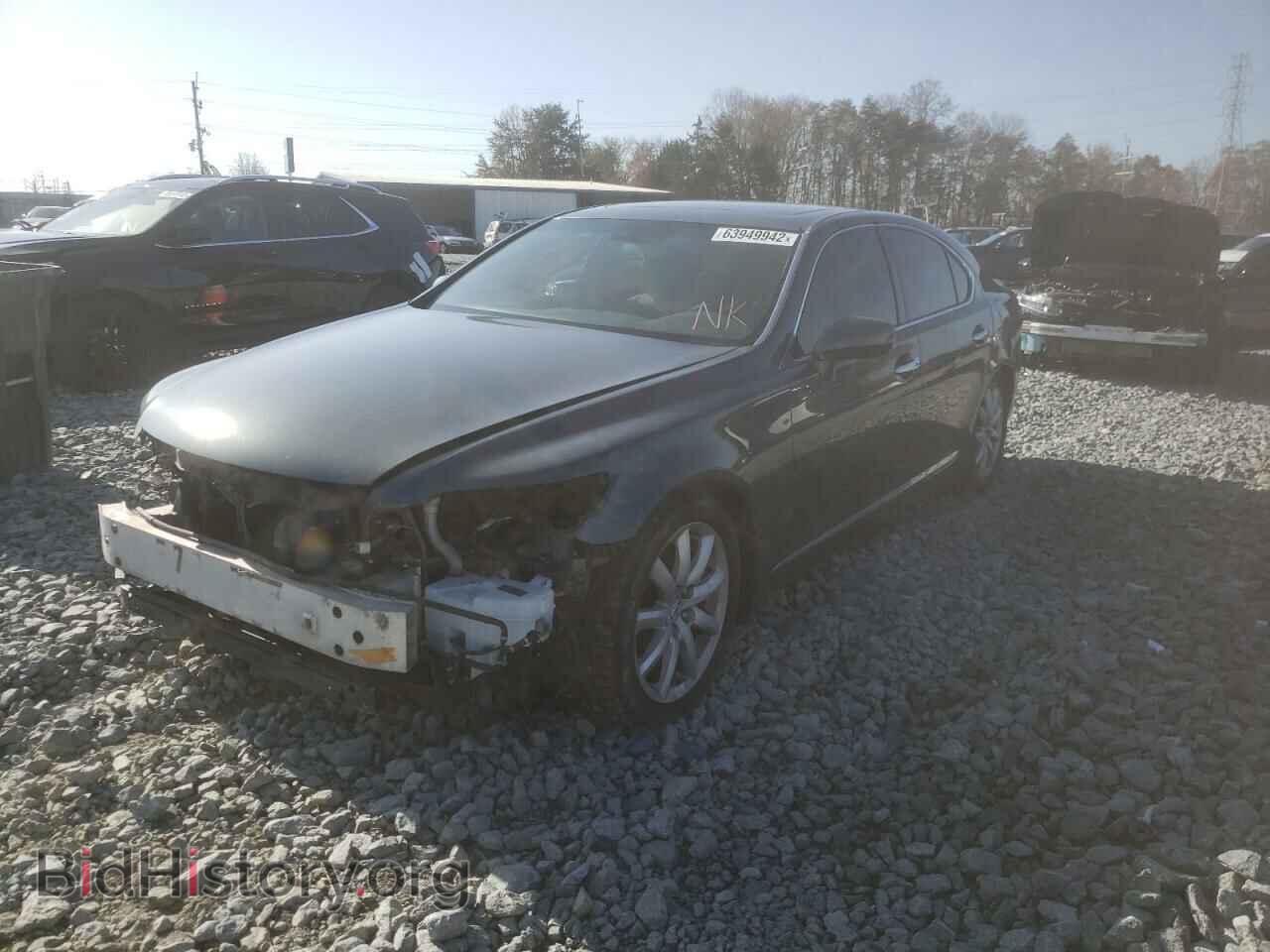 2007 LEXUS LS460 - VIN: JTHBL46F175049545 - Фото 2
