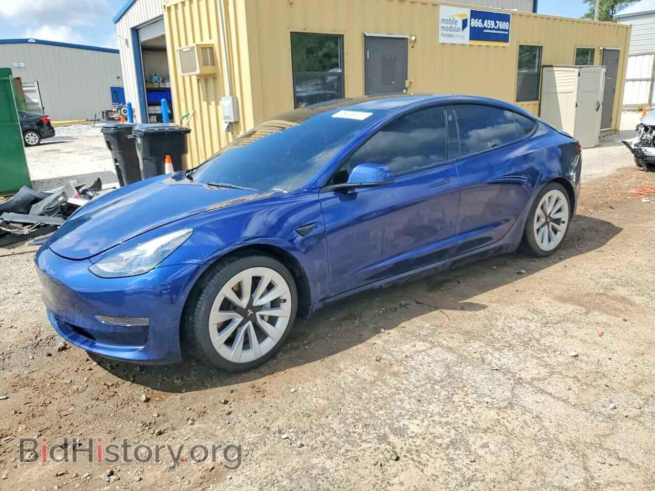Photo 5YJ3E1EA8NF369879 - TESLA MODEL 3 2022