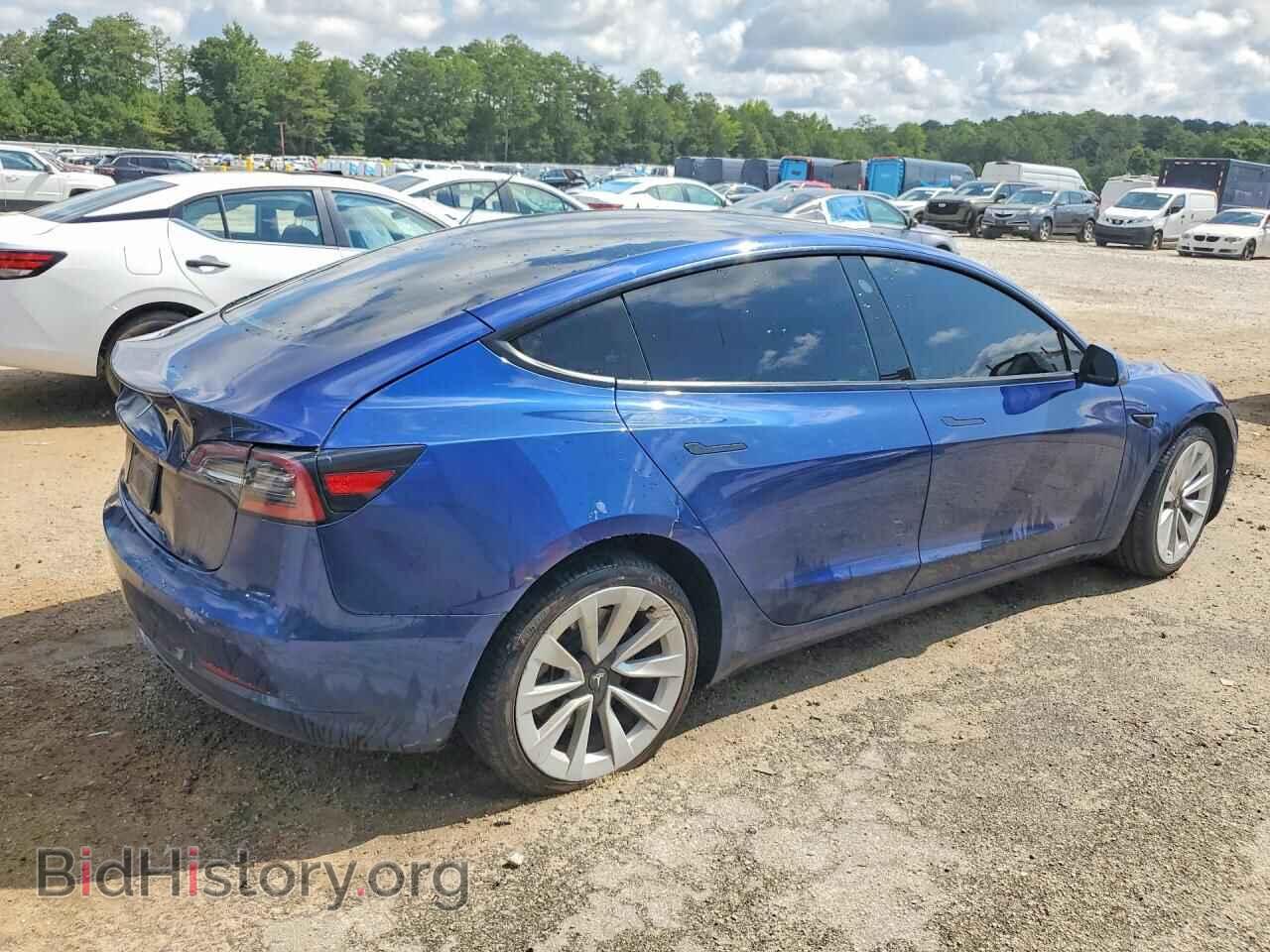 2022 TESLA MODEL 3 - VIN: 5YJ3E1EA8NF369879 - Фото 3
