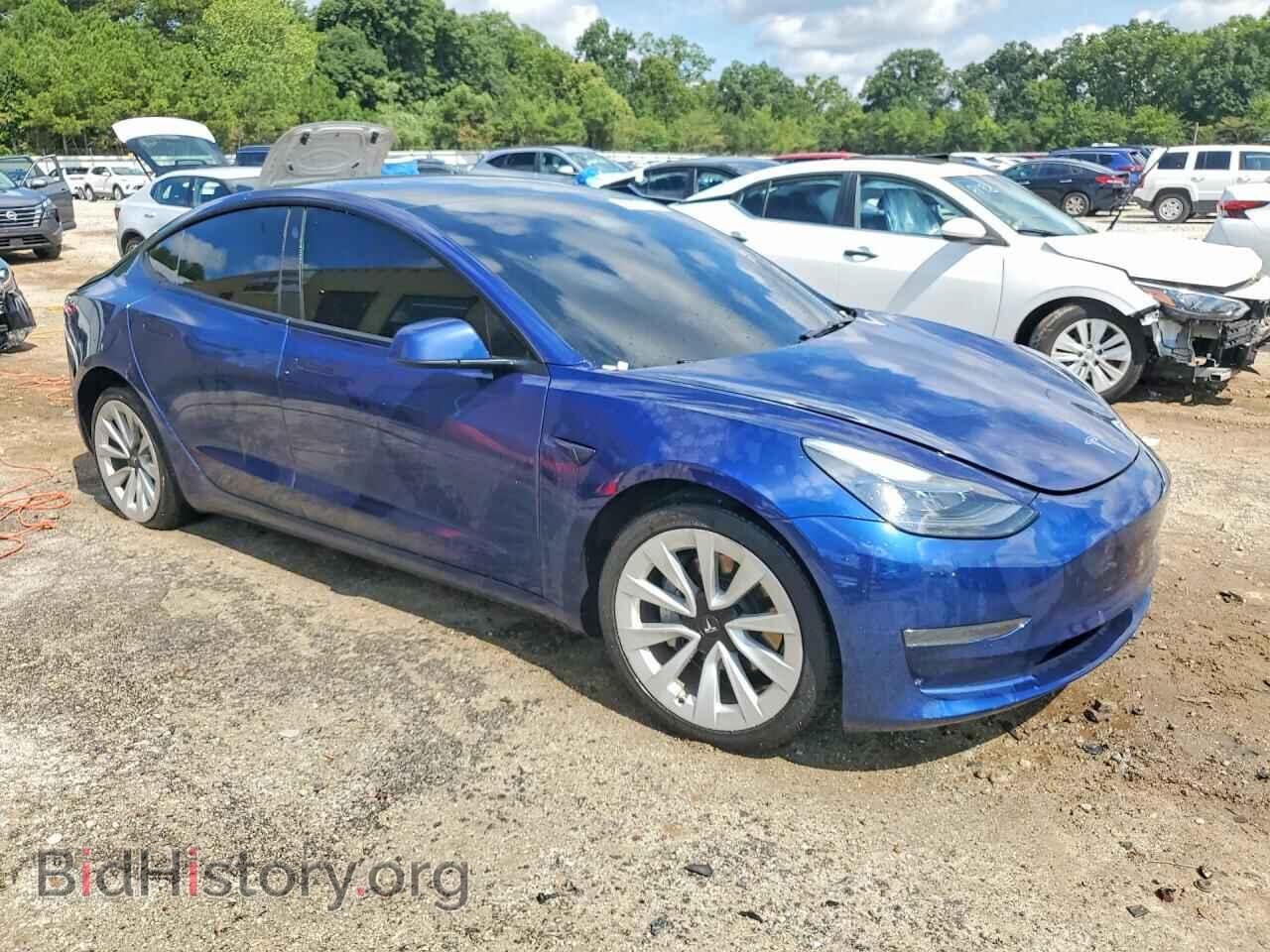 2022 TESLA MODEL 3 - VIN: 5YJ3E1EA8NF369879 - Фото 4