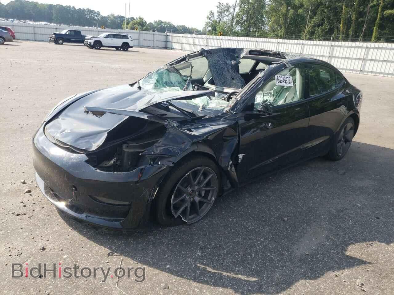 Фотография 5YJ3E1EB9MF983881 - TESLA MODEL 3 2021