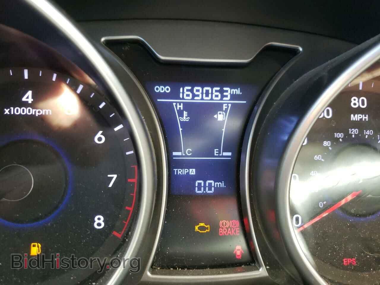 2012 HYUNDAI VELOSTER - VIN: KMHTC6AD0CU022307 - Фото 8