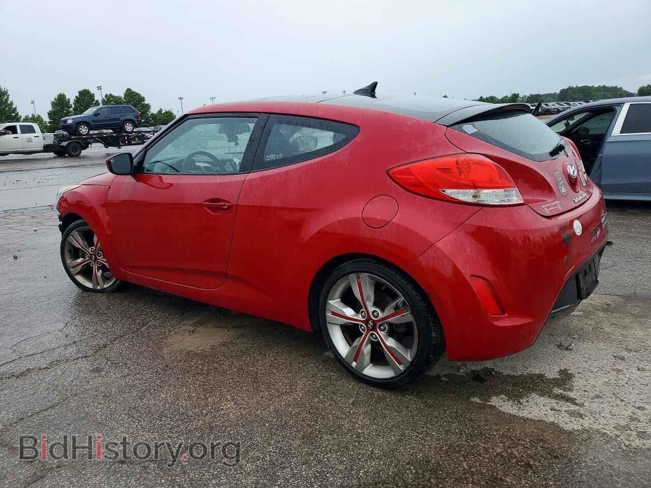 2013 HYUNDAI VELOSTER - VIN: KMHTC6AD5DU095027 - Фото 2