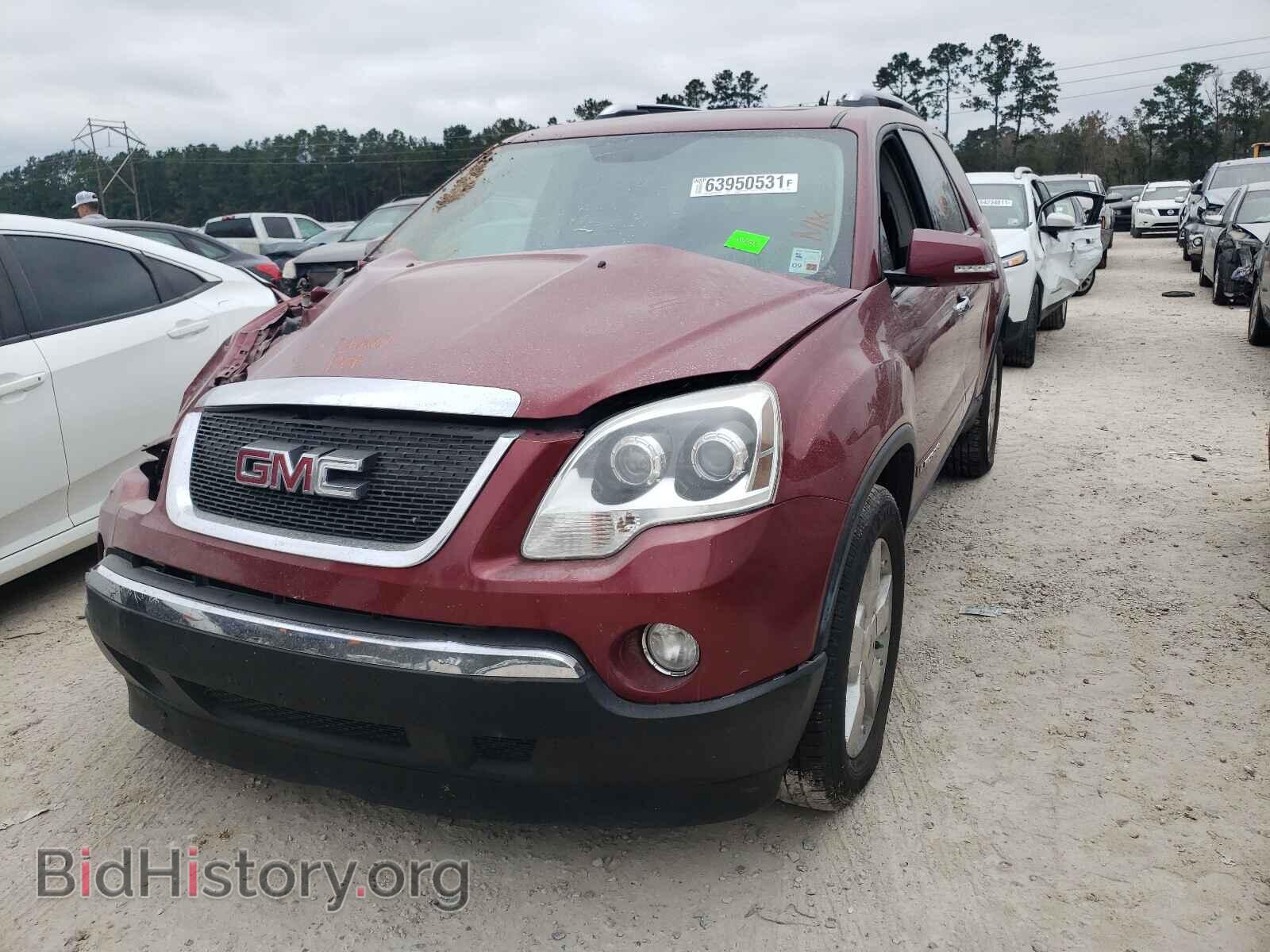 2008 GMC ACADIA - VIN: 1GKER33778J123035 - Фото 2