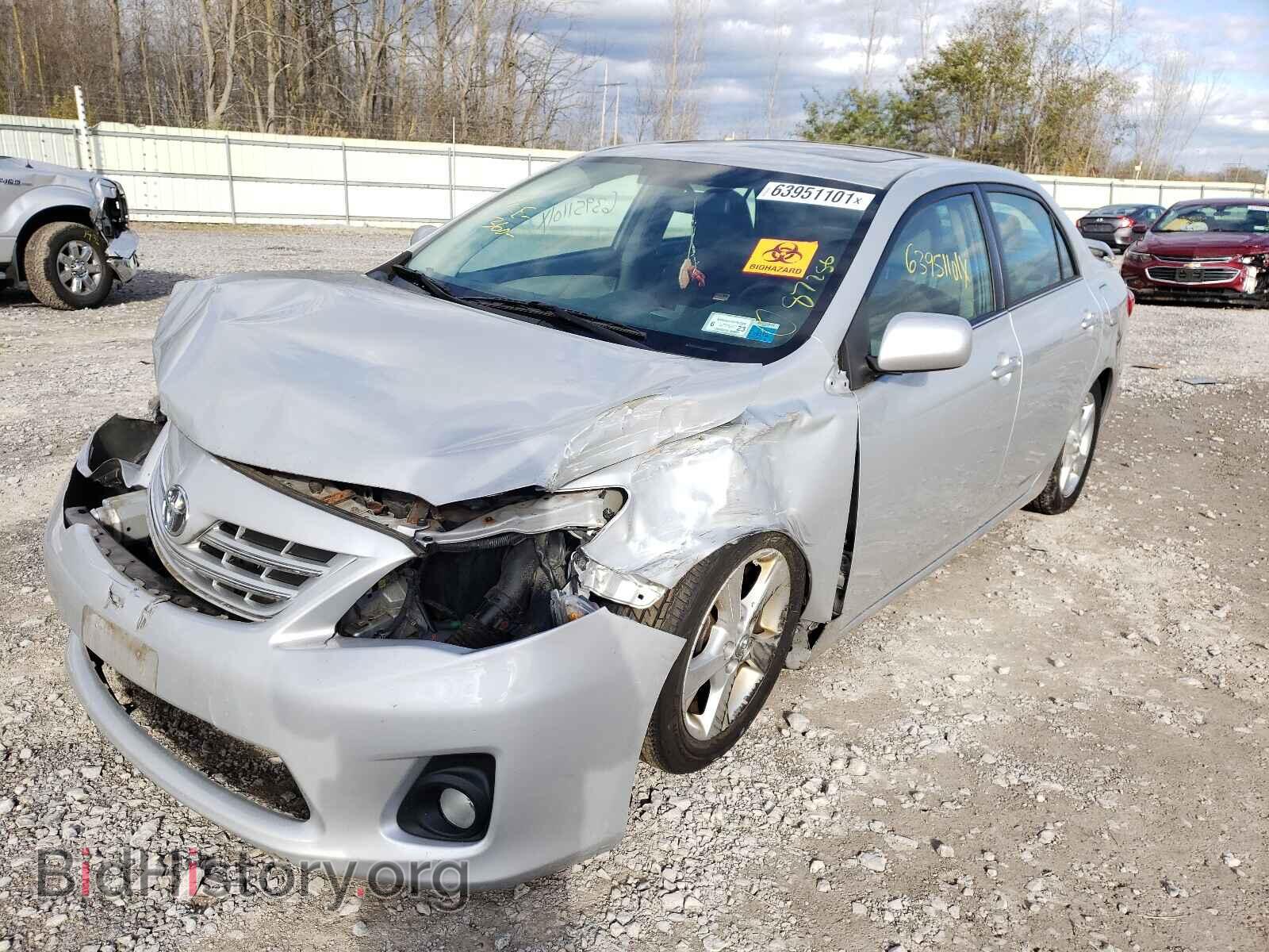 2013 TOYOTA COROLLA - VIN: 2T1BU4EE9DC067829 - Фото 2