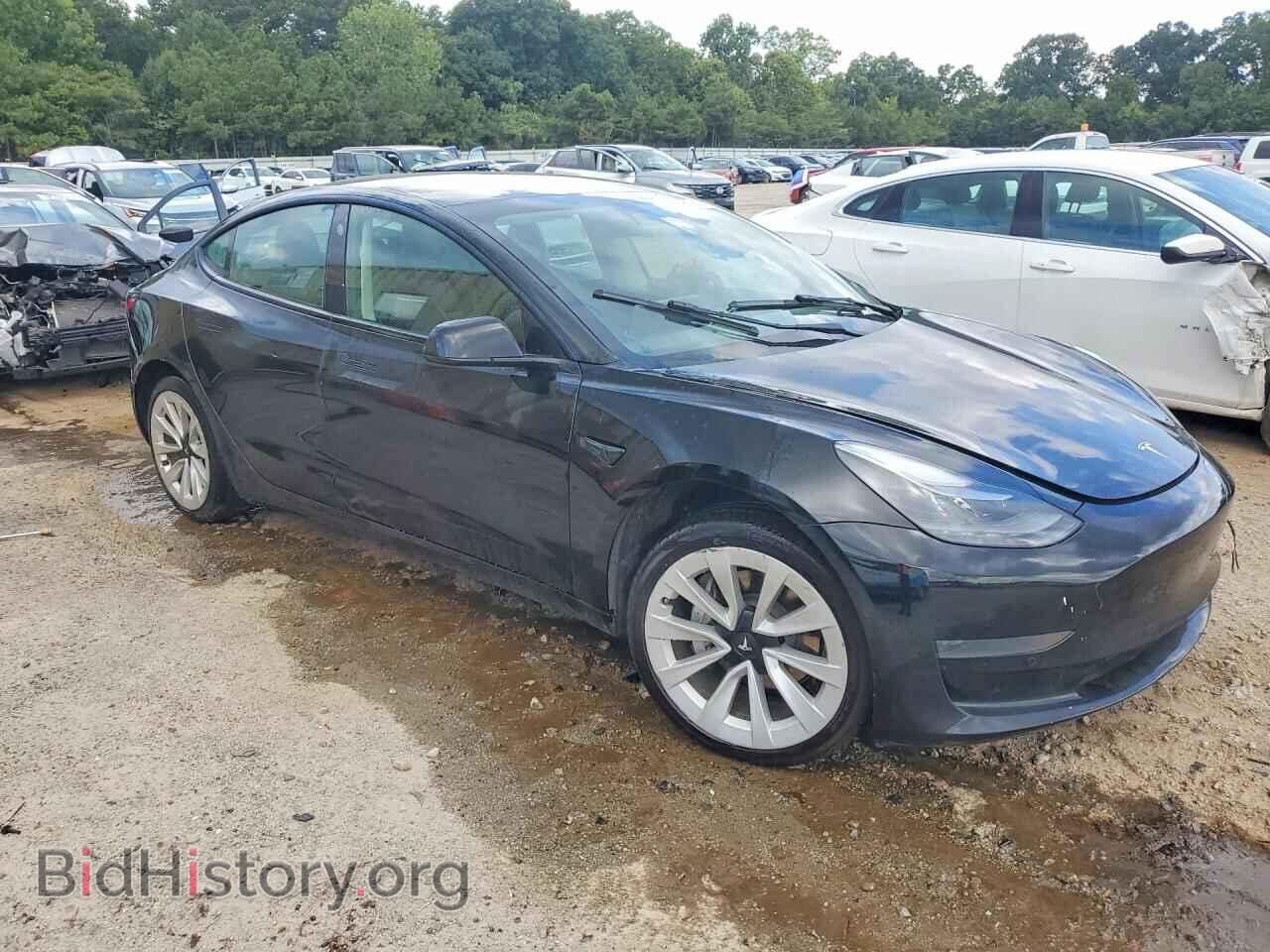 2022 TESLA MODEL 3 - VIN: 5YJ3E1EA9NF370250 - Фото 4
