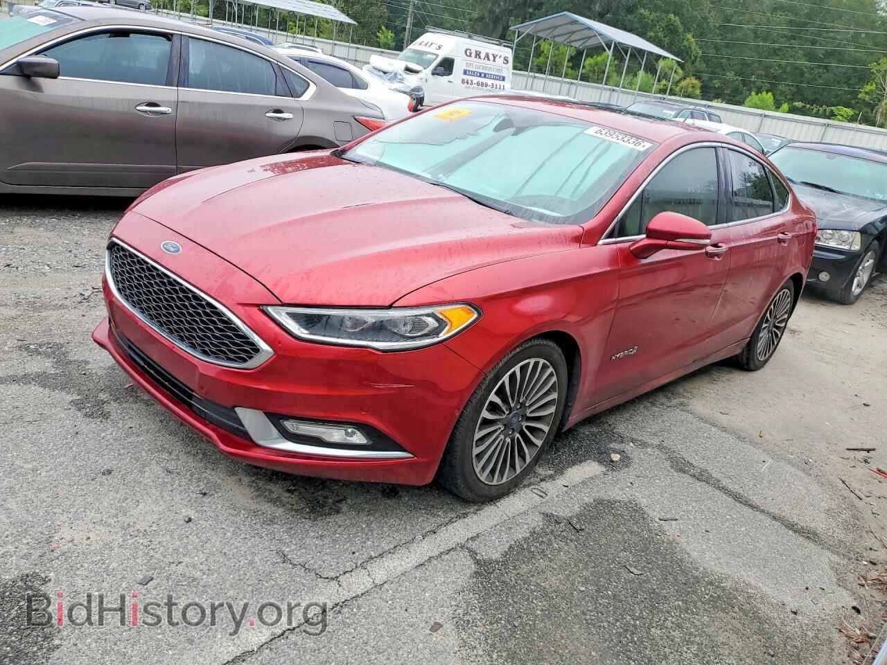Фотография 3FA6P0RU2HR118774 - FORD FUSION 2017