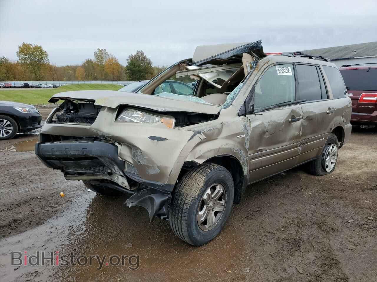 2008 HONDA PILOT - VIN: 5FNYF18268B050427 - Фото 2