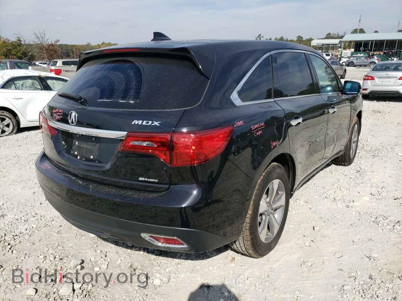 2016 ACURA MDX - VIN: 5FRYD4H25GB048981 - Фото 4