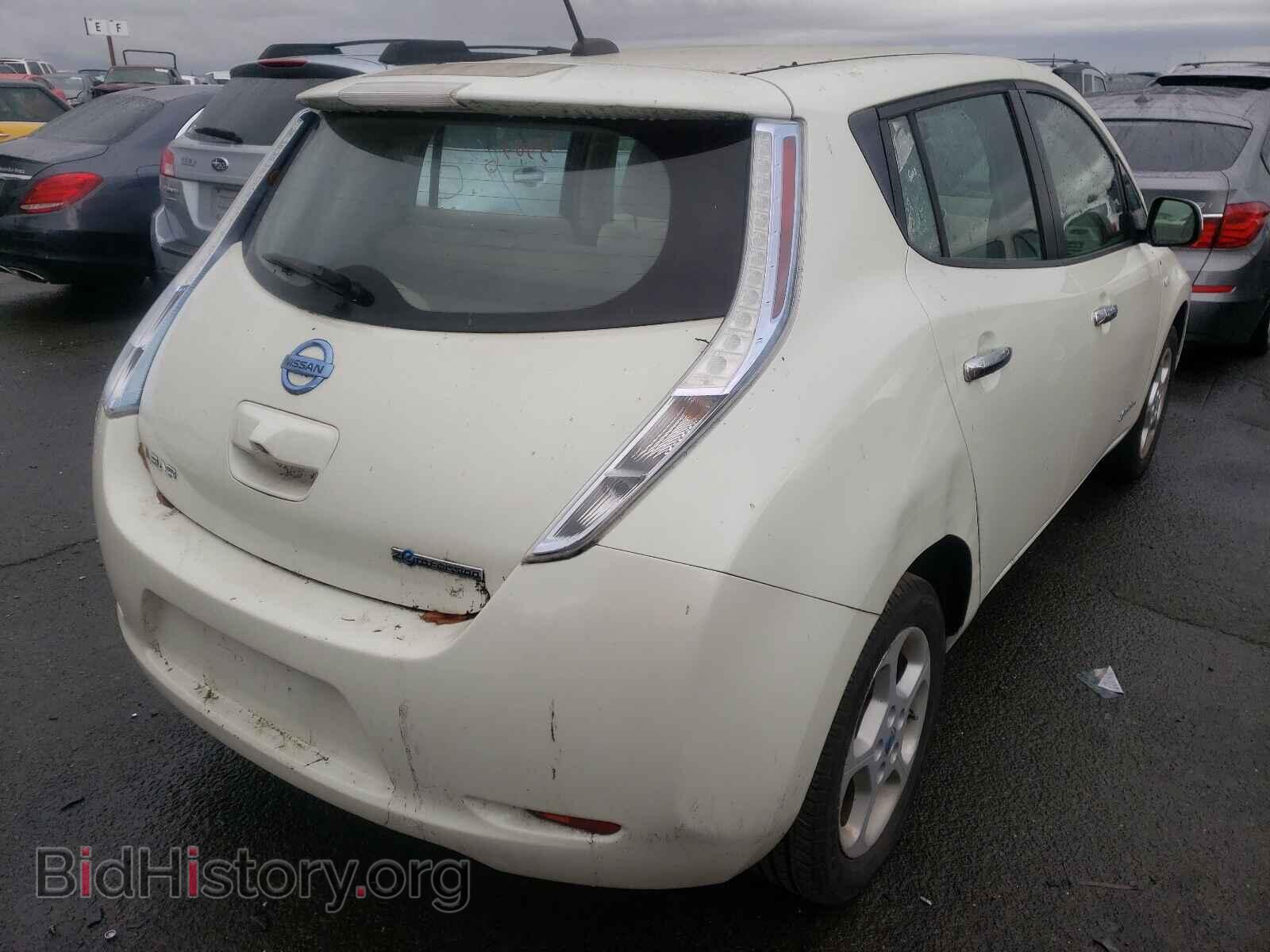2011 NISSAN LEAF - VIN: JN1AZ0CP3BT000274 - Фото 4