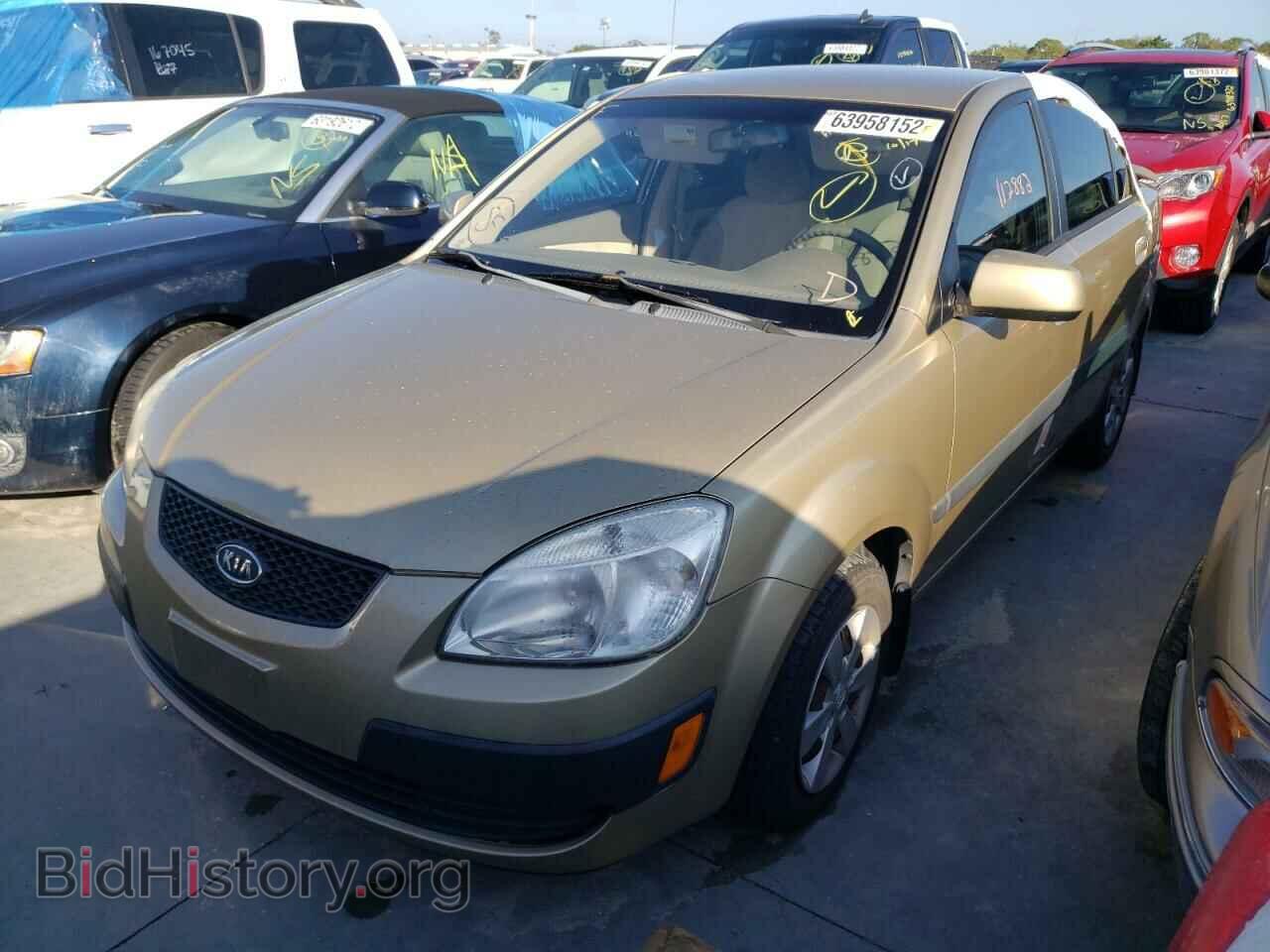 2008 KIA RIO - VIN: KNADE123886396166 - Фото 2