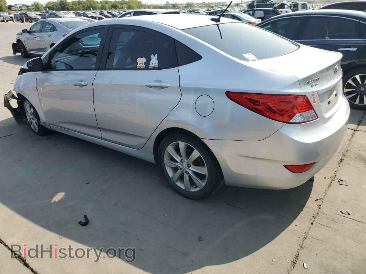 2014 HYUNDAI ACCENT - VIN: KMHCU4AE7EU634646 - Фото 2