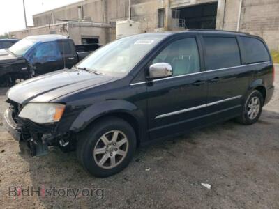 2011 Chrysler MINIVAN Town & COU, black — VIN 2A4RR8DG6BR718710, Copart