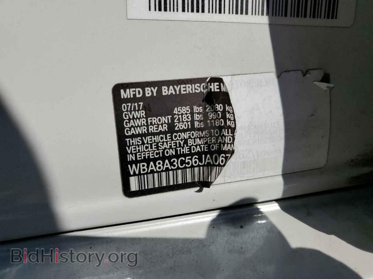 2018 BMW 3 SERIES - VIN: WBA8A3C56JA067462 - Фото 12