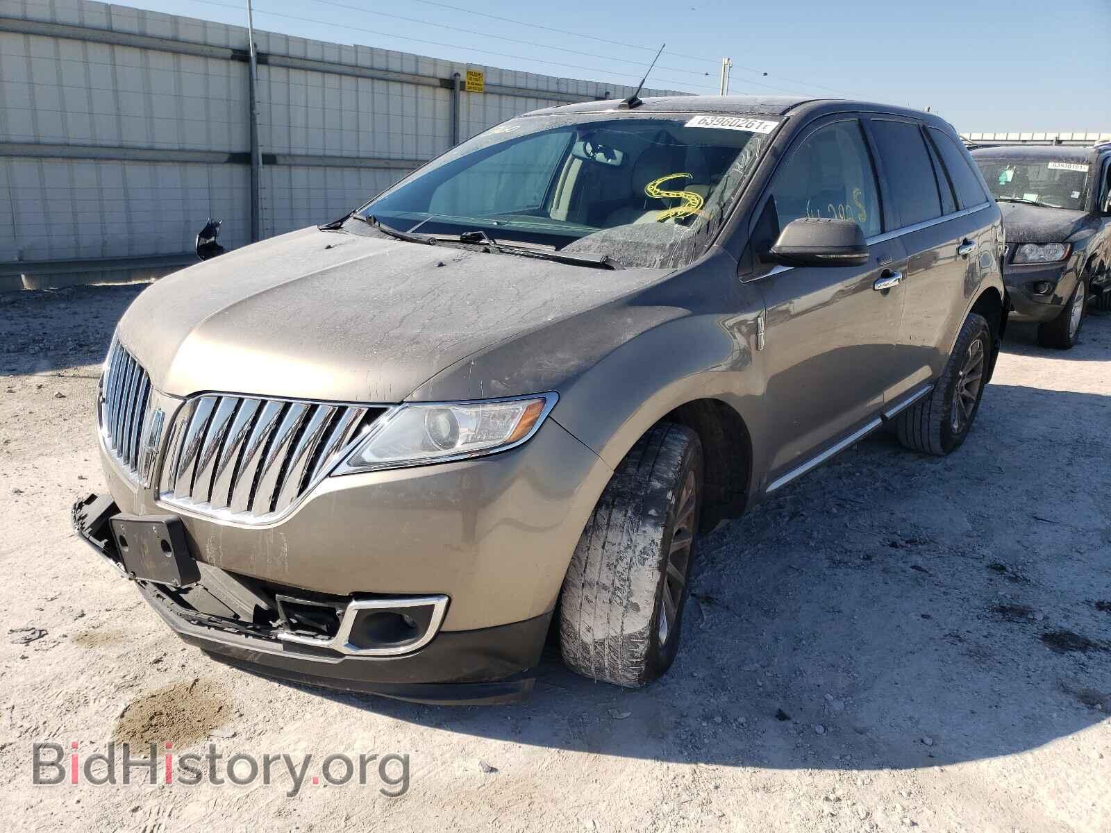 2012 LINCOLN MKX - VIN: 2LMDJ8JK0CBL13954 - Фото 2