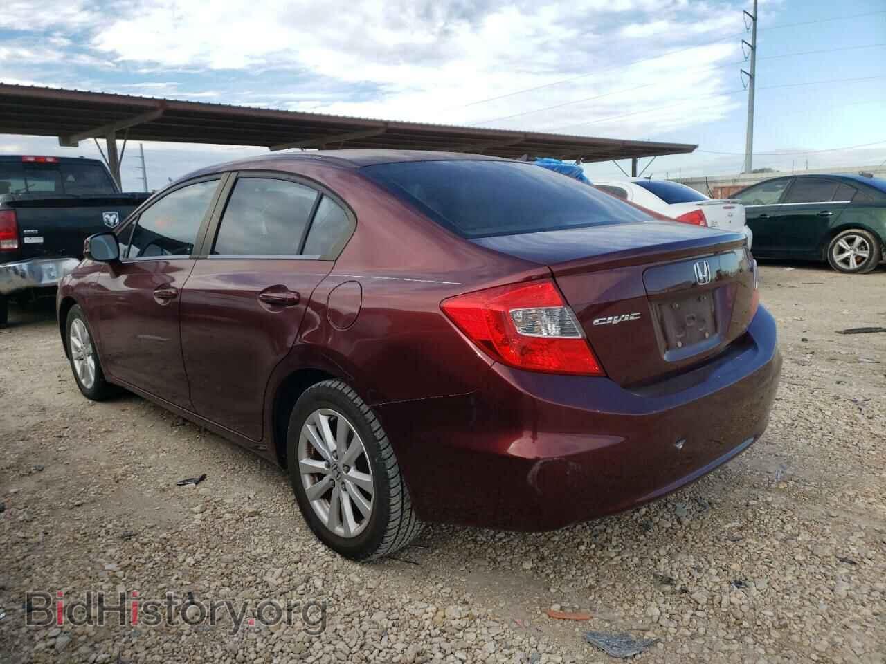2012 HONDA CIVIC - VIN: 2HGFB2F92CH532132 - Фото 3