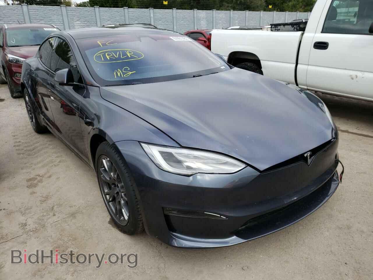 Photo 5YJSA1E61MF452250 - TESLA MODEL S 2021