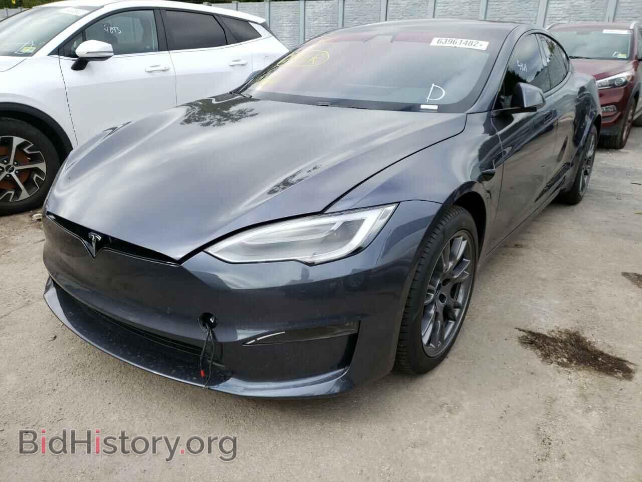 2021 TESLA MODEL S - VIN: 5YJSA1E61MF452250 - Photo 2
