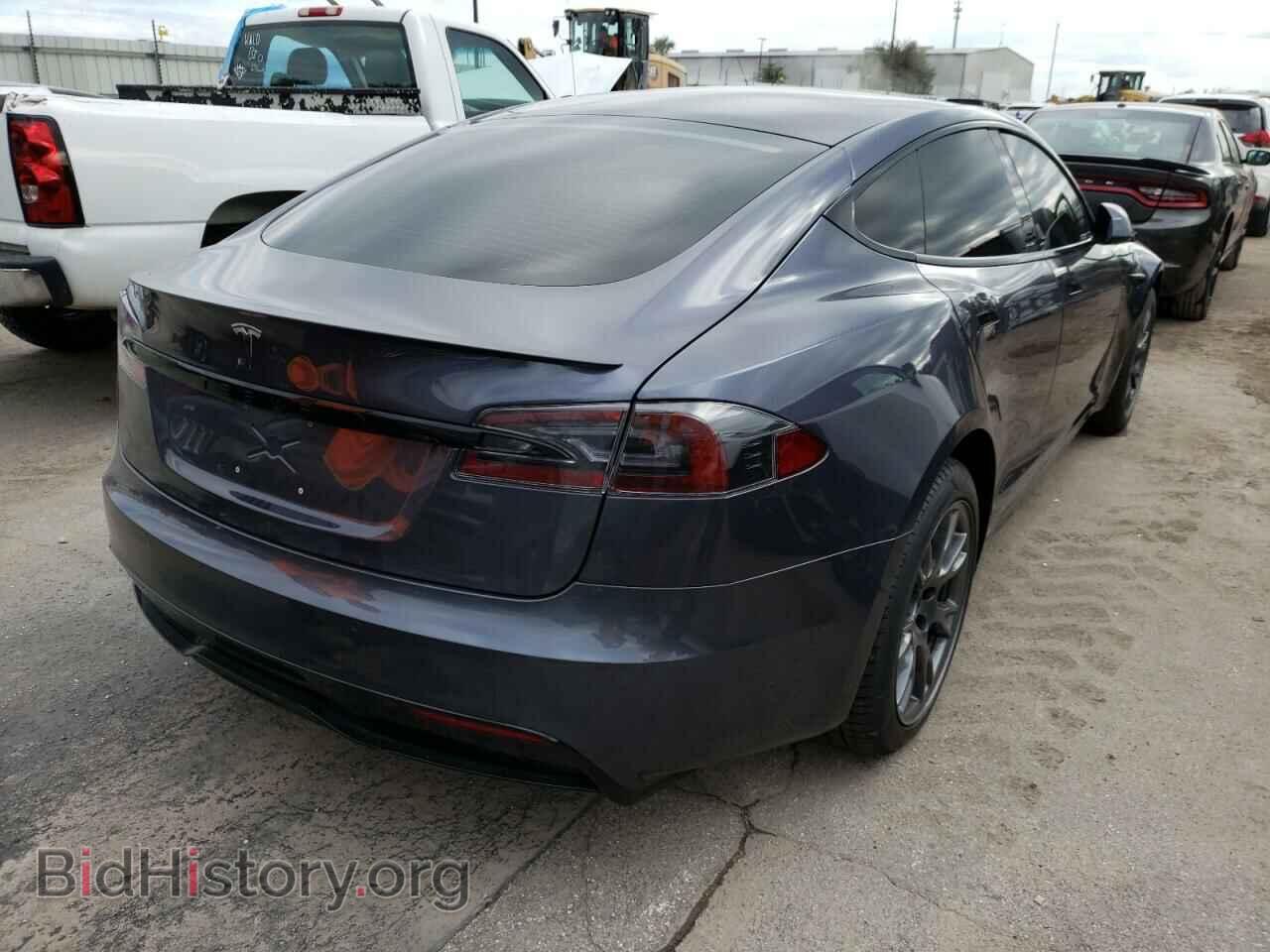 2021 TESLA MODEL S - VIN: 5YJSA1E61MF452250 - Photo 4