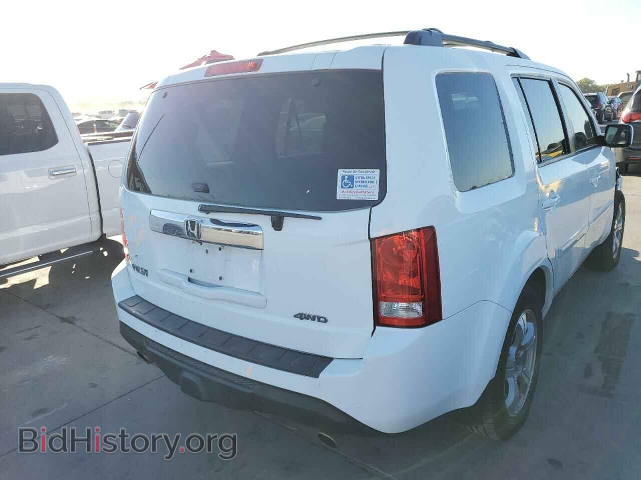 2014 HONDA PILOT - VIN: 5FNYF4H59EB037050 - Фото 4