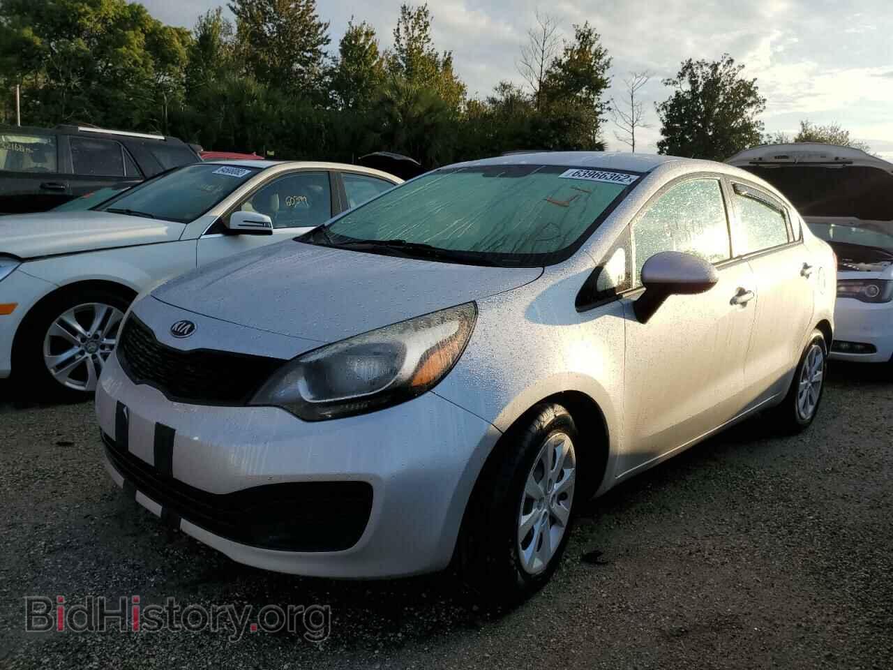 2014 KIA RIO - VIN: KNADM4A37E6400970 - Фото 2