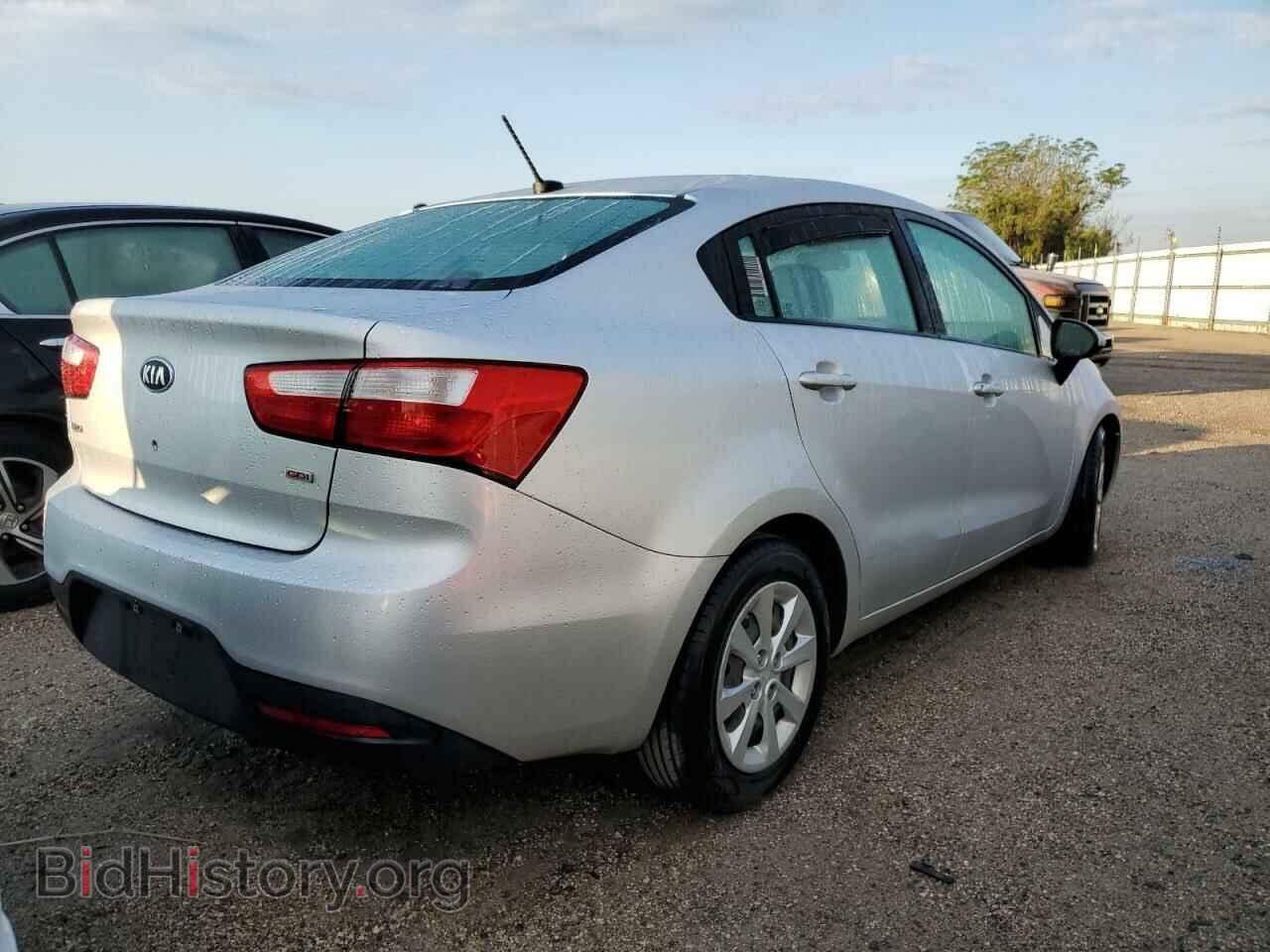 2014 KIA RIO - VIN: KNADM4A37E6400970 - Фото 4