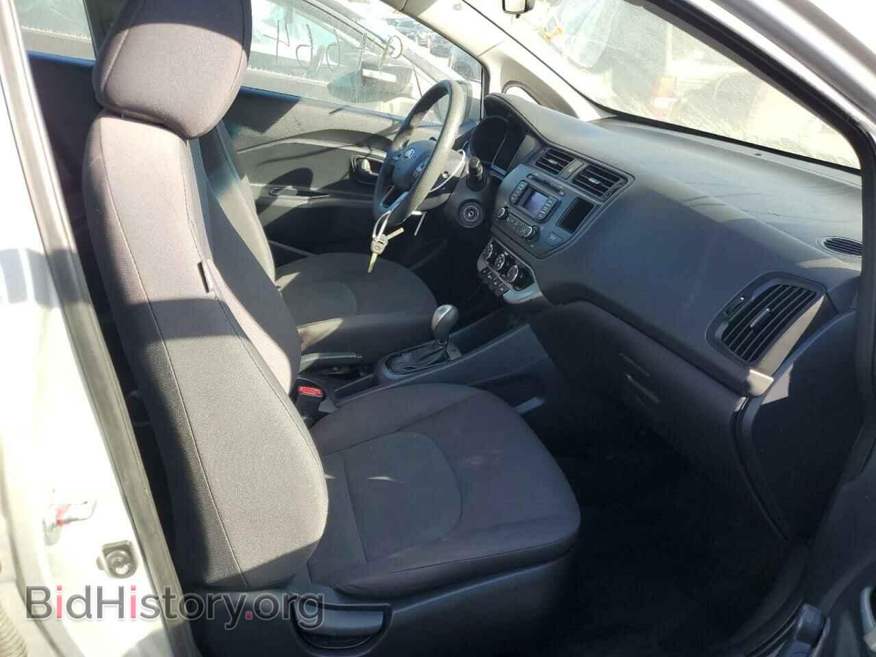 2014 KIA RIO - VIN: KNADM4A37E6400970 - Фото 5