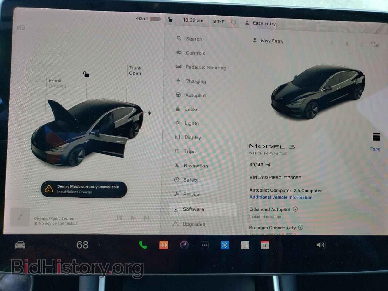 2018 TESLA MODEL 3 - VIN: 5YJ3E1EA0JF173056 - Фото 9