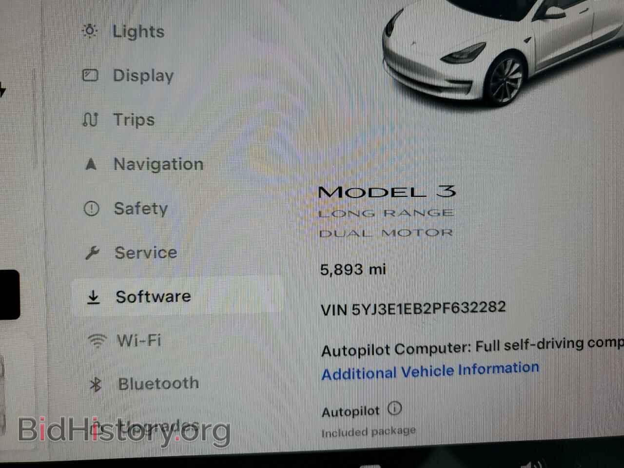 2023 TESLA MODEL 3 - VIN: 5YJ3E1EB2PF632282 - Фото 9