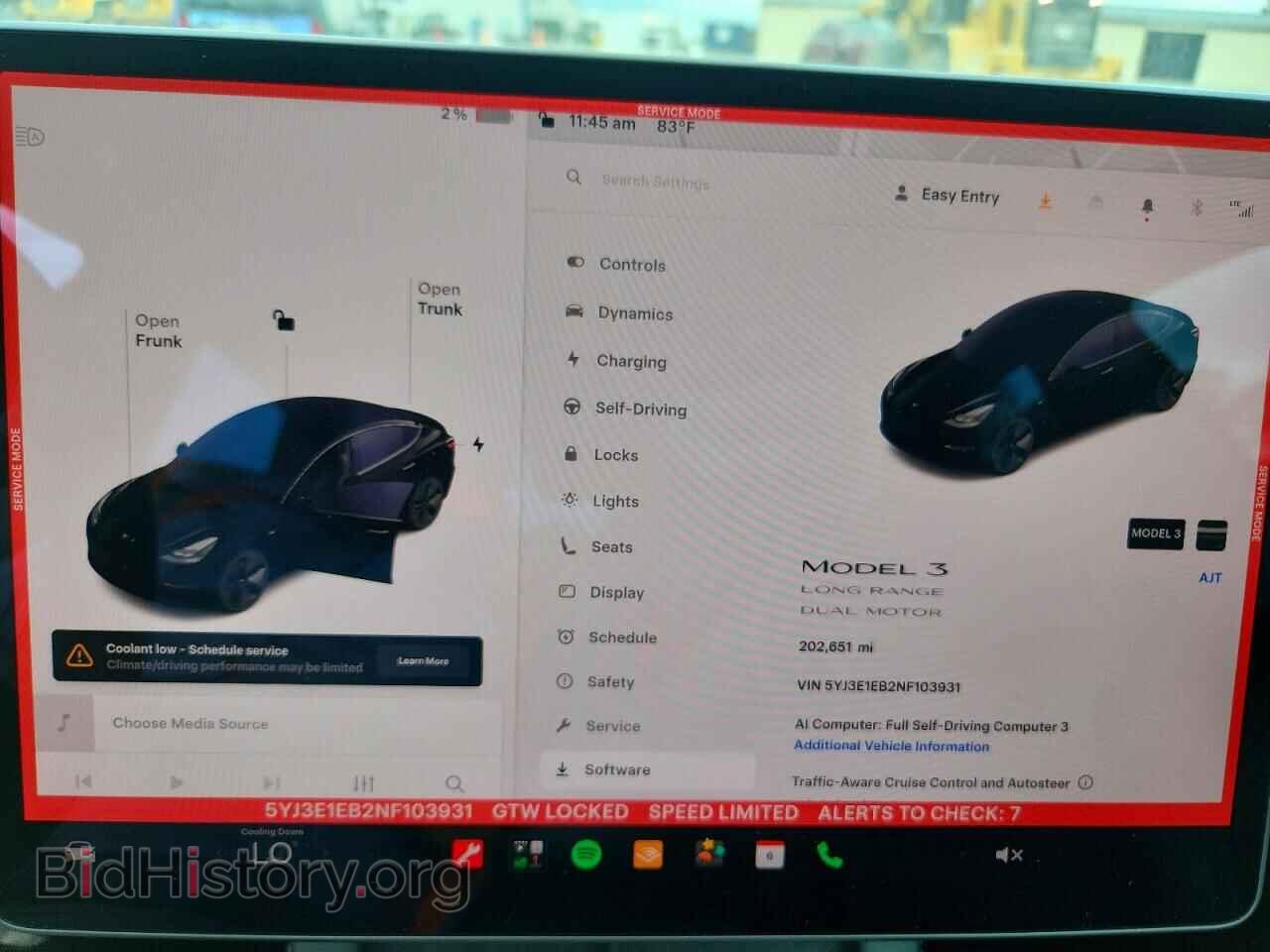 2022 TESLA MODEL 3 - VIN: 5YJ3E1EB2NF103931 - Photo 9