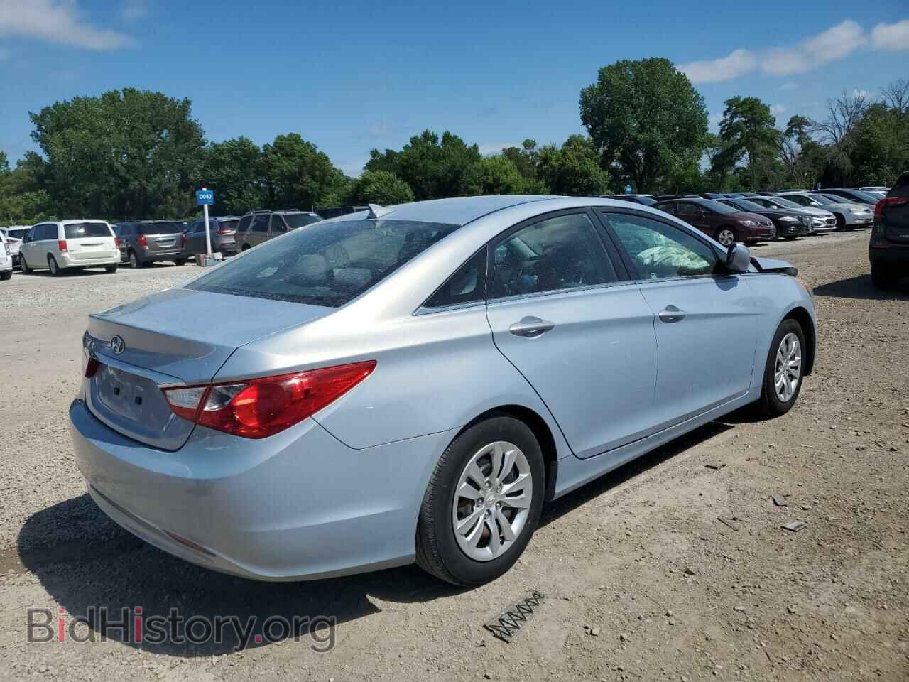 2012 HYUNDAI SONATA - VIN: 5NPEB4AC5CH370657 - Фото 3