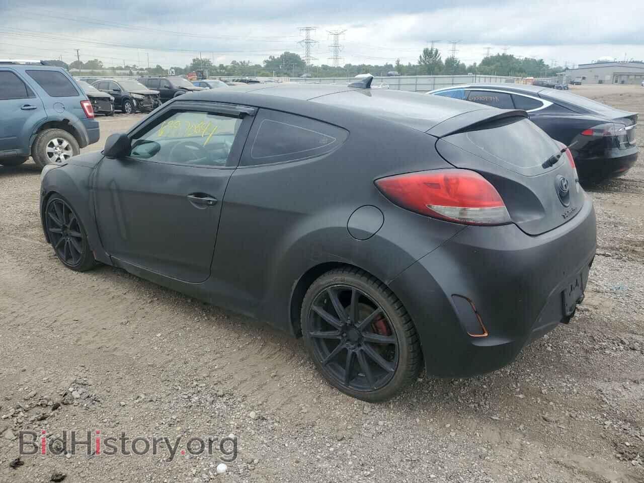 2012 HYUNDAI VELOSTER - VIN: KMHTC6AD6CU066215 - Фото 2