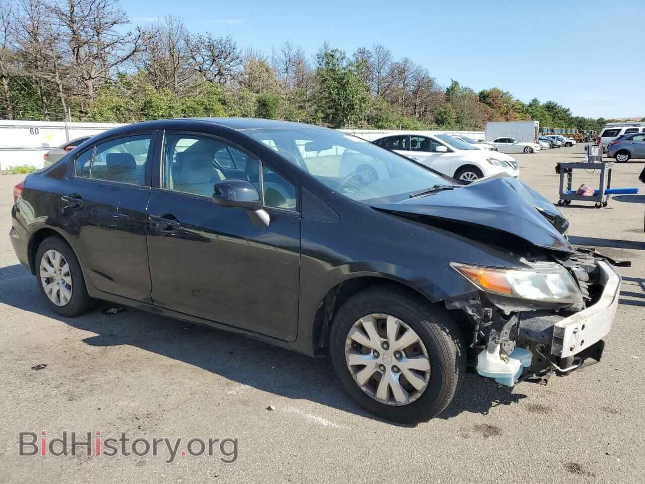 2012 HONDA CIVIC - VIN: 2HGFB2F56CH327572 - Фото 4