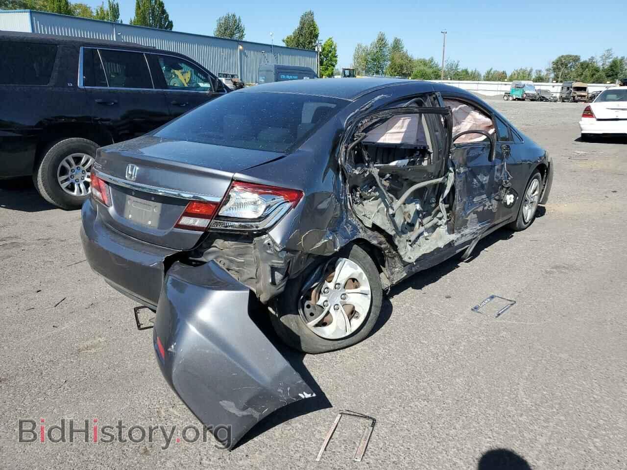2013 HONDA CIVIC - VIN: 19XFB2F59DE209589 - Фото 3